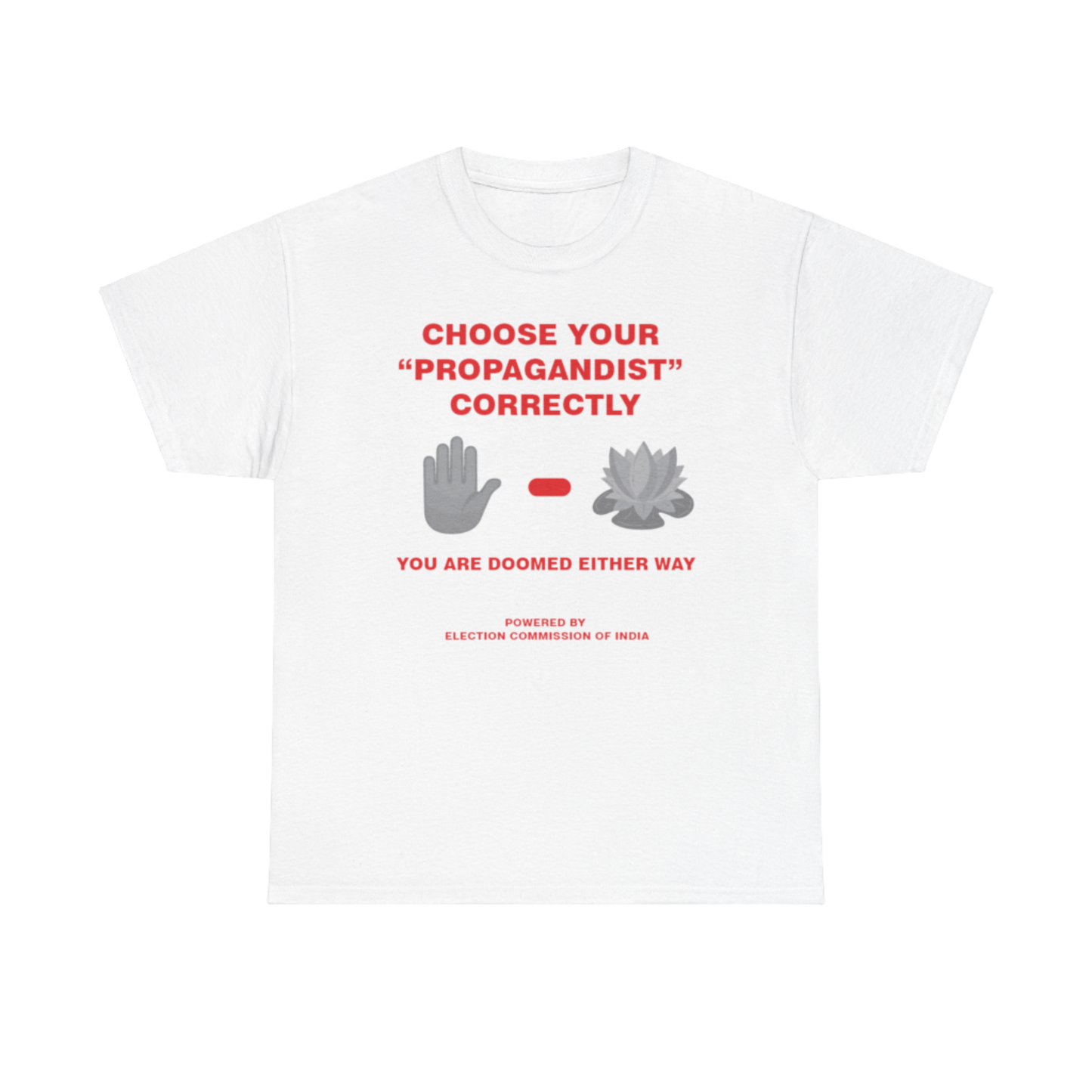Propagandist oversized t-shirt